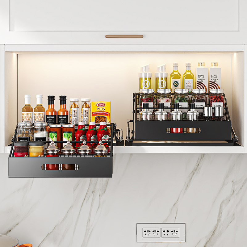 Commercial Kitchen Shelving - رف تخزين مطبخ قابل للسحب من