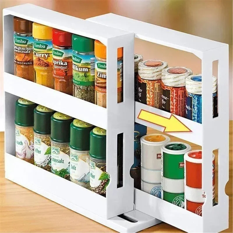Commercial Kitchen Shelving - رف تخزين متعدد الوظائف ذو طبقتين