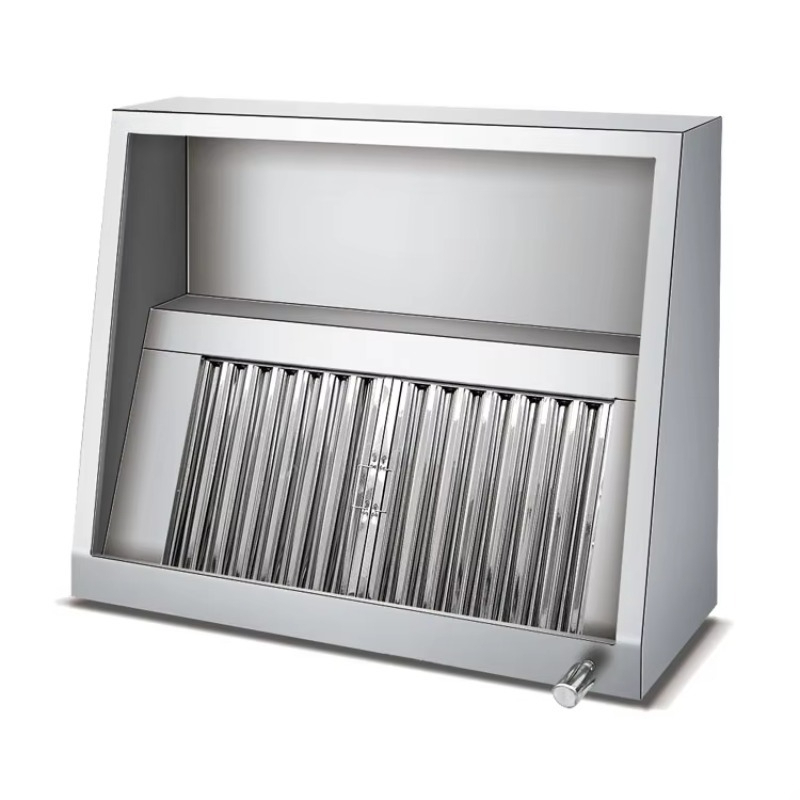 Commercial Exhaust Hood - شفاط مطبخ تجاري من الفولاذ المقاوم