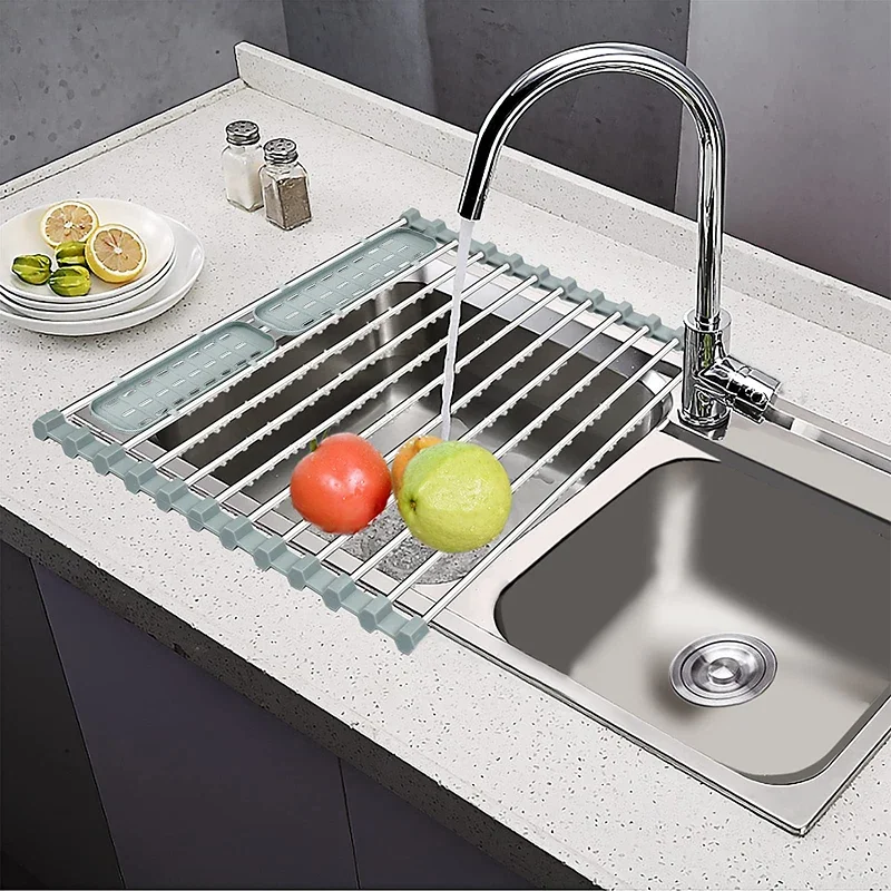 Commercial Kitchen Shelving - تجفيف أطباق من الفولاذ المقاوم للصدأ