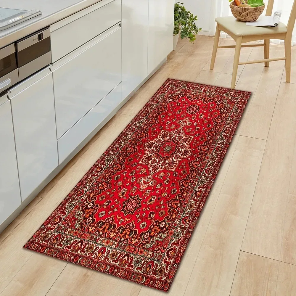 Commercial Kitchen Mats Anti Fatigue - سجادة مطبخ بتصميم فارسي كلاسيكي، بساط