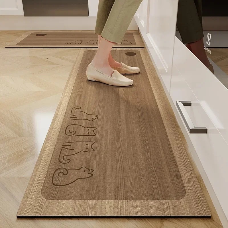 Commercial Kitchen Vinyl Flooring - المطبخ الكلمة حصيرة مقاوم للماء عدم