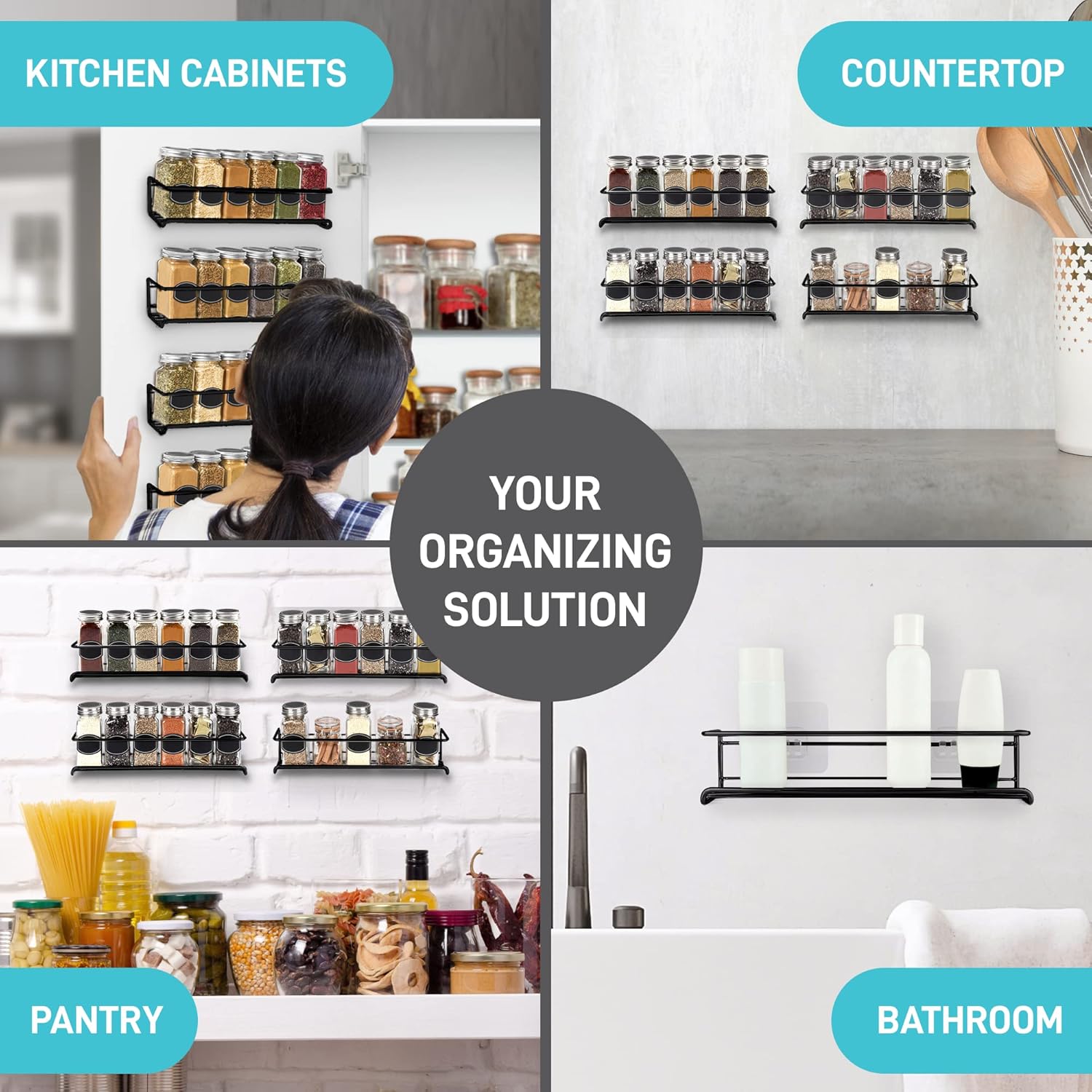رفوف تخزين معدنية للتوابل في ا - مراجعة Commercial Kitchen Shelving وسعره