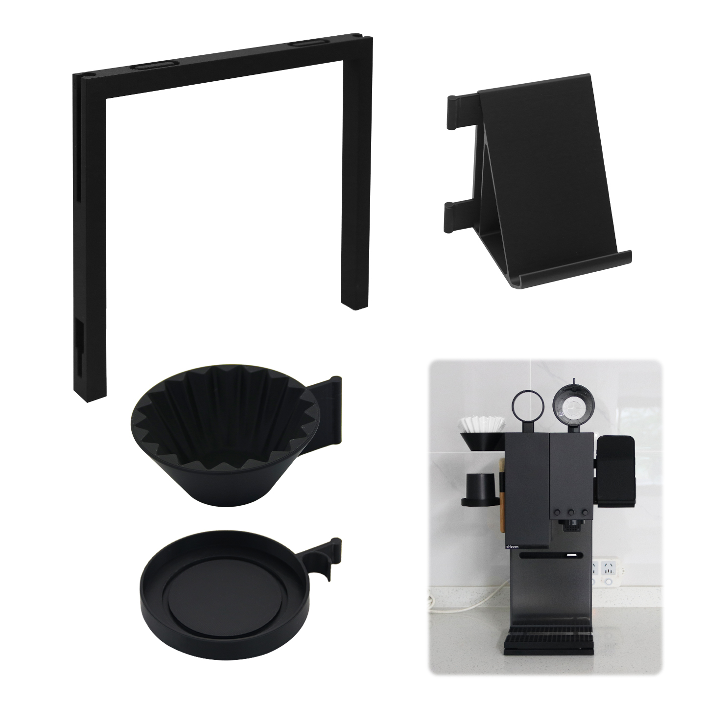 رف تخزين لماكينة القهوة من xBl - مراجعة Commercial Kitchen Shelving وسعره
