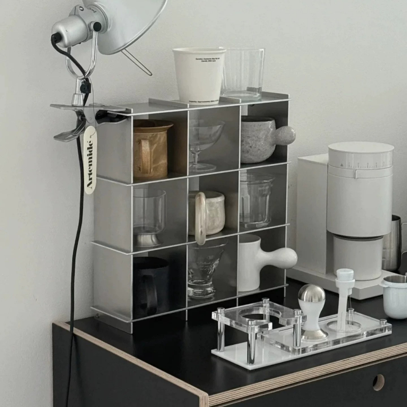 رف تخزين أكواب من سبائك الألوم - مراجعة Commercial Kitchen Shelving وسعره