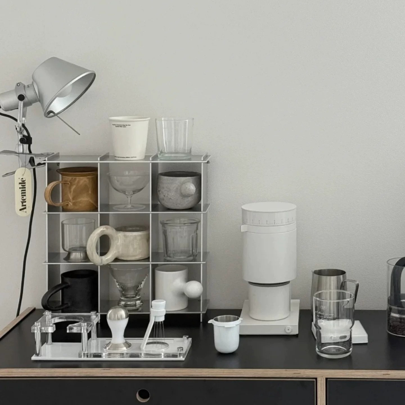 رف تخزين أكواب من سبائك الألوم - مراجعة Commercial Kitchen Shelving وسعره