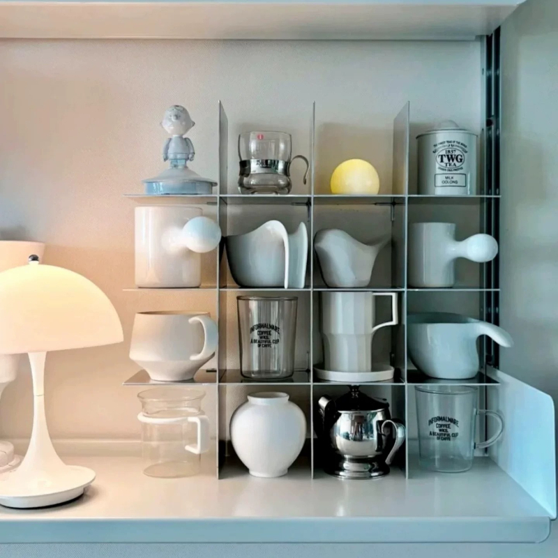 رف تخزين أكواب من سبائك الألوم - مراجعة Commercial Kitchen Shelving وسعره