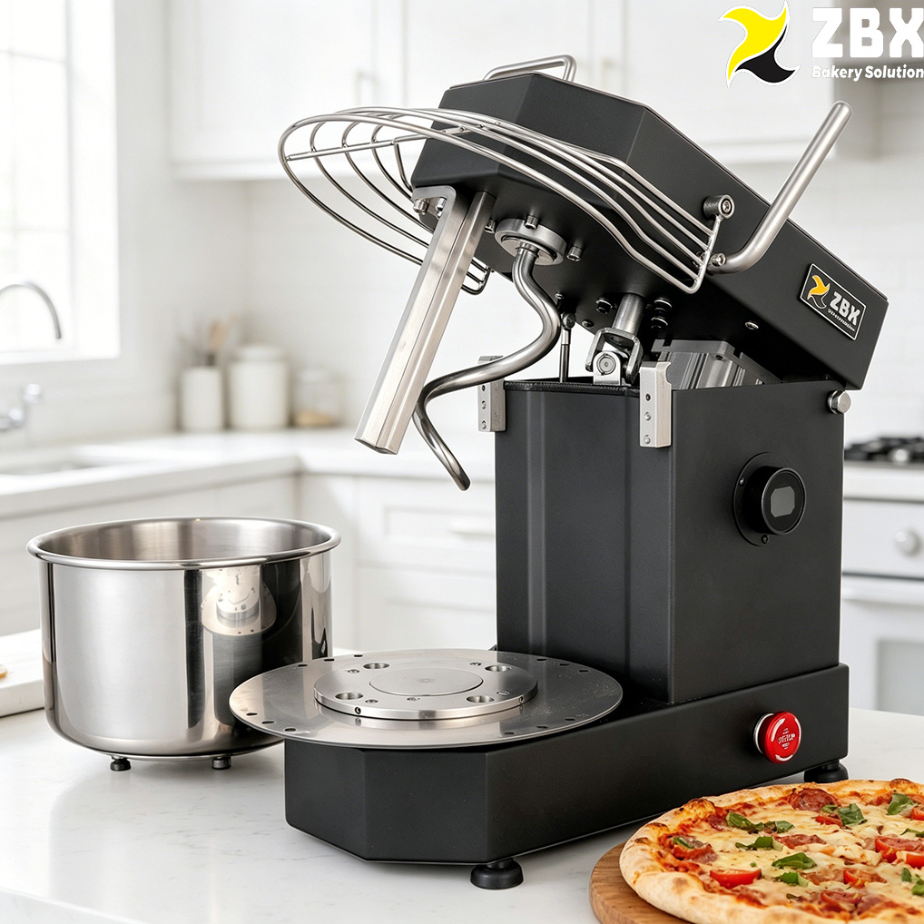خلاط عجين حلزوني ZBX HM-5TD بق - مراجعة Dough Mixer Machine وسعره