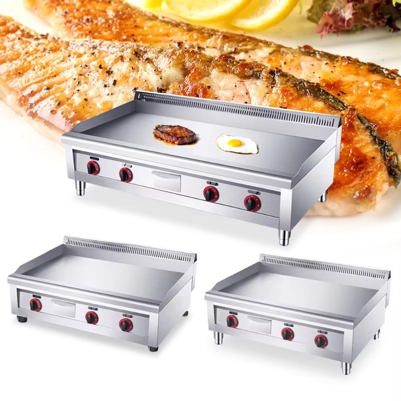 شواية برجر كهربائية احترافية ل - مراجعة Commercial Kitchen Griddle وسعره