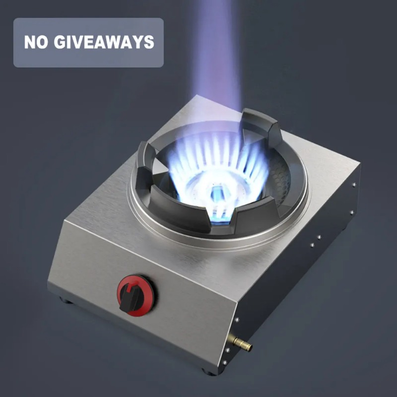 المطبخ موقد غاز الموقد موقد غا - مراجعة Commercial Kitchen Gas Stove وسعره
