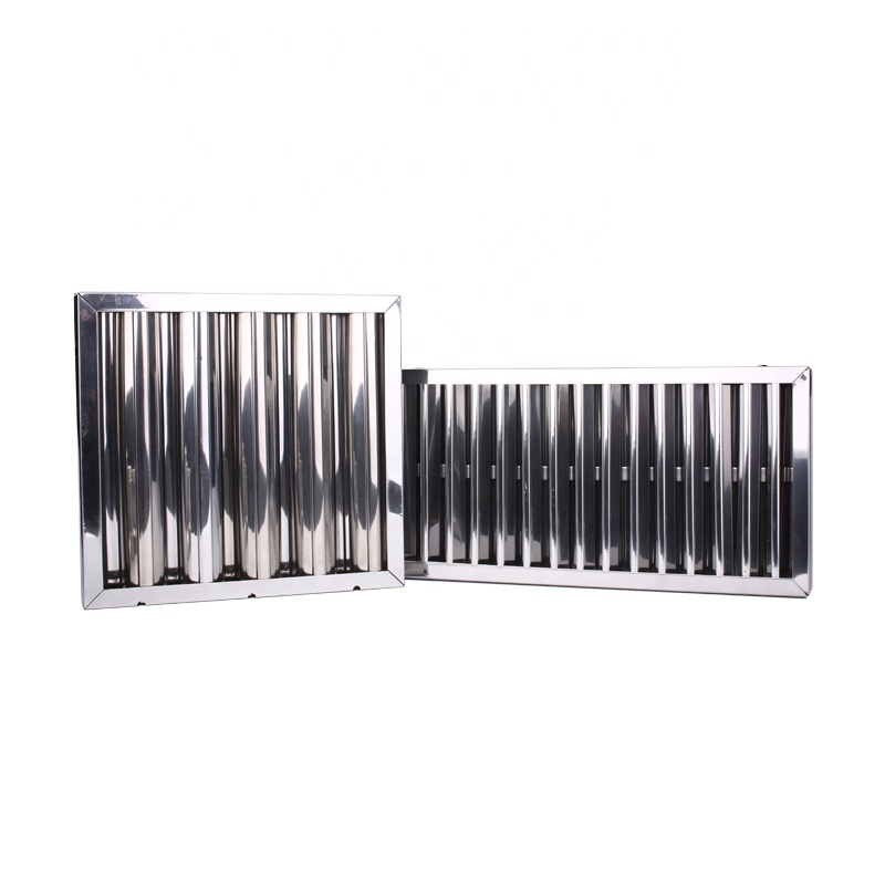 فلتر الشحوم 201SS 304SS 430SS  - مراجعة Commercial Exhaust Hood وسعره