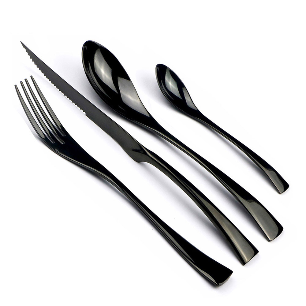 طقم أدوات مائدة من الفولاذ الم - مراجعة Commercial Kitchen Knives وسعره