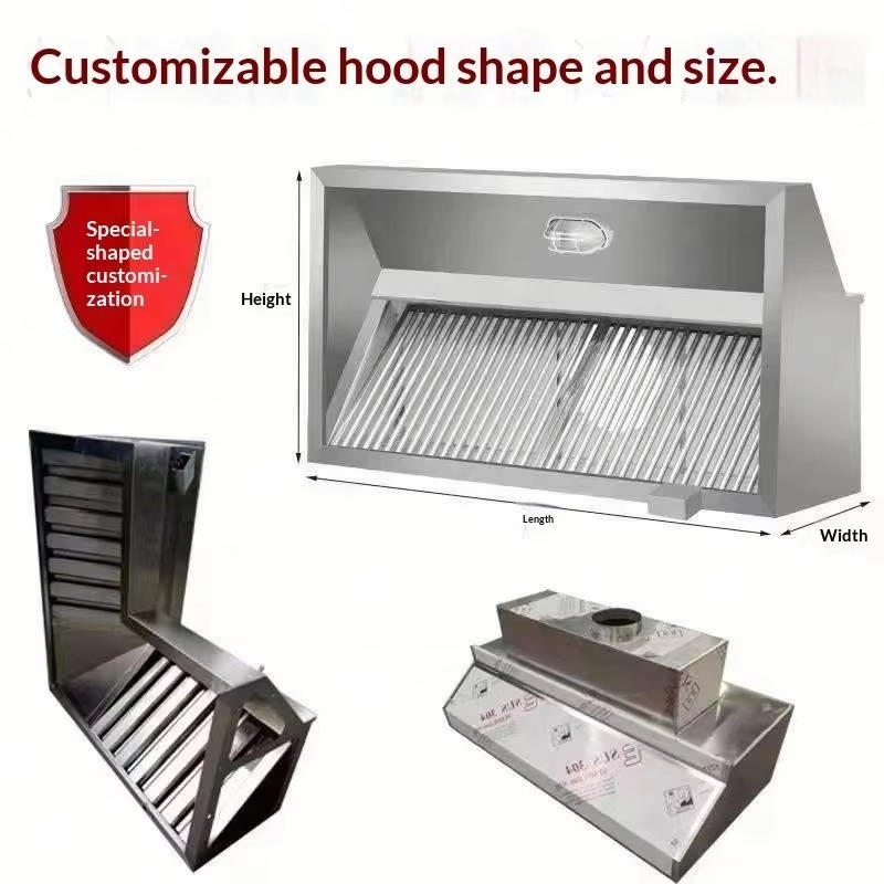شفاط مطبخ تجاري قابل للتخصيص ي - مراجعة Commercial Exhaust Hood وسعره