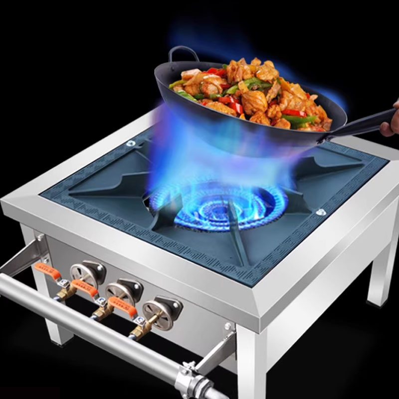 موقد شوربة كوري منخفض، موقد تج - مراجعة Commercial Kitchen Gas Stove وسعره