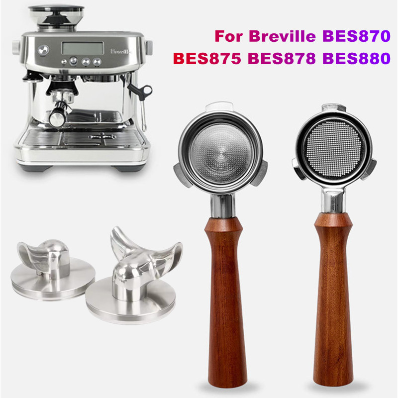 حامل فلتر بدون قاع مقاس 54 مم  - مراجعة Breville Espresso Bes870 وسعره