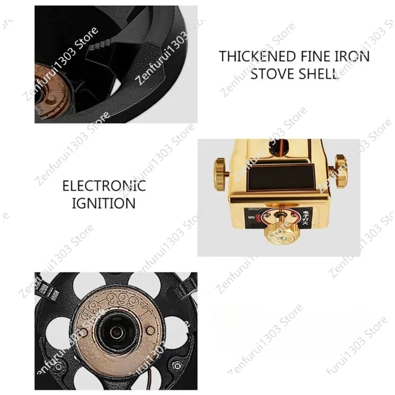 موقد غاز تجاري عالي القوة، موق - مراجعة Commercial Kitchen Gas Stove وسعره