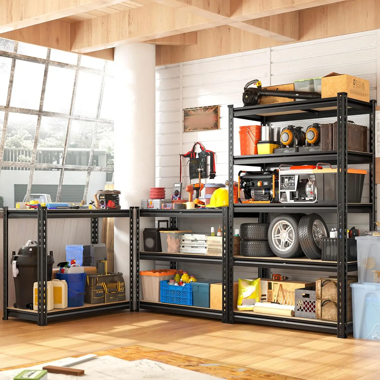رفوف تخزين من قطعتين، رفوف جرا - مراجعة Commercial Kitchen Shelving وسعره