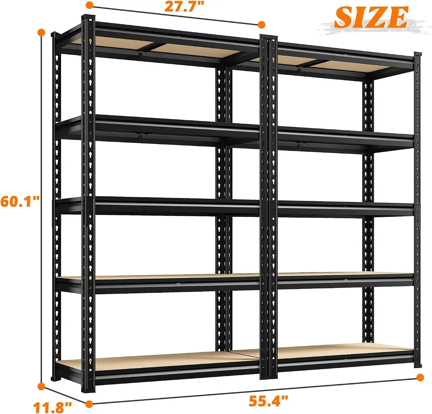 رفوف تخزين من قطعتين، رفوف جرا - مراجعة Commercial Kitchen Shelving وسعره