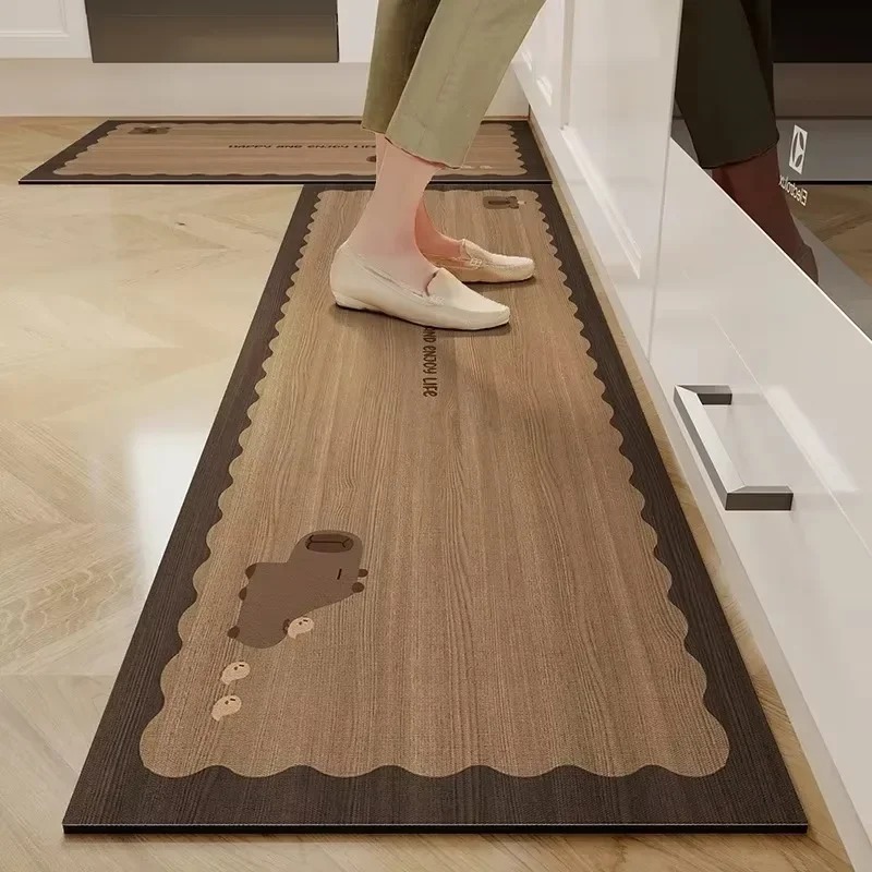 المطبخ الكلمة حصيرة مقاوم للما - مراجعة Commercial Kitchen Vinyl Flooring وسعره