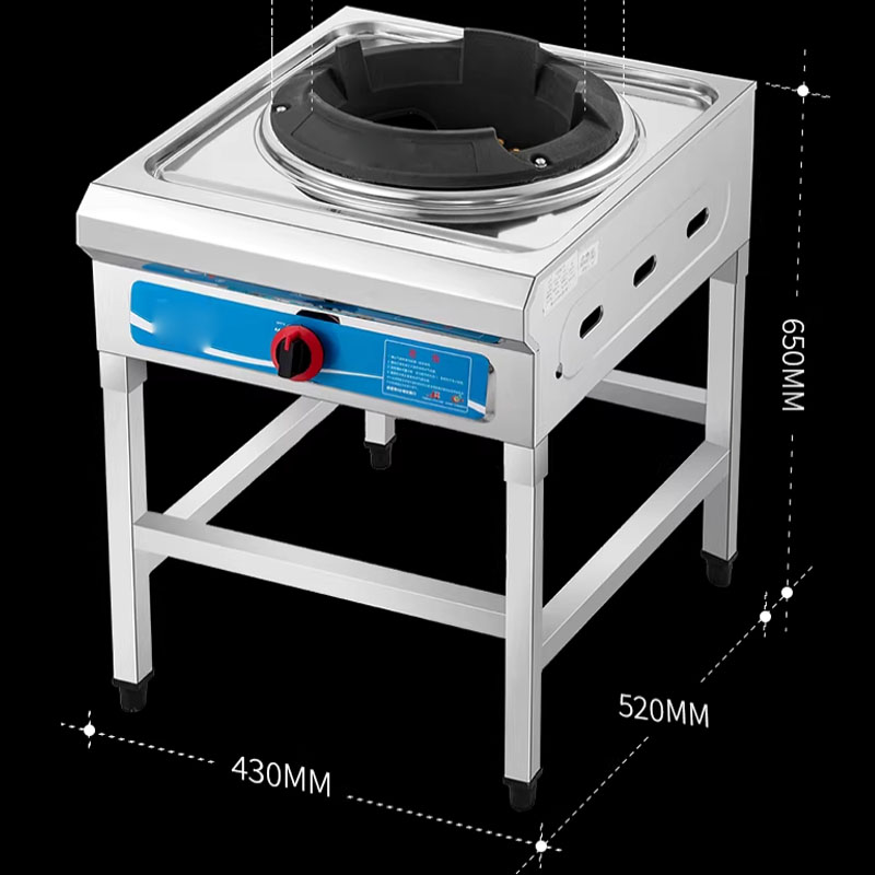 موقد تجاري عالي الحرارة للمطاع - مراجعة Commercial Kitchen Gas Stove وسعره