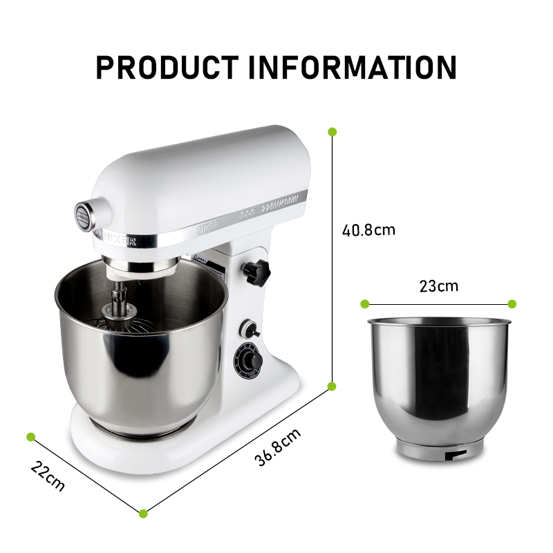 MOSEENER 3 في 1 خلاط تجاري متع - مراجعة Commercial Kitchen Mixers Dough Mixer وسعره