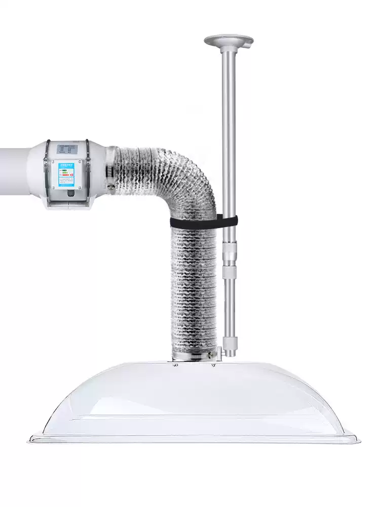 جهاز شفط دخان الموكسا المتنقل  - مراجعة Commercial Exhaust Hood وسعره